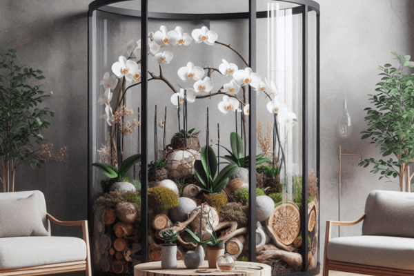 Harmonizando Decoração e Funcionalidade: Design de Terrários para Orquídeas Raras