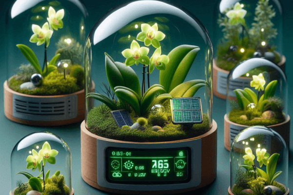 Maximizando o Cultivo: Como Integrar Tecnologia nos Terrários para Cuidar de Orquídeas Raras